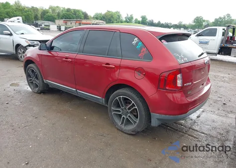 2013 Ford Edge Sel from USA, damaged, VIN 2FMDK3JCXDBA82390
